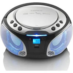 Lenco SCD-550 (FM, Bluetooth), Radio, Silber