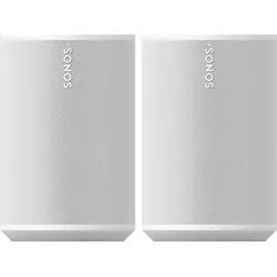 Sonos Set: 2x ERA 100 Lautsprecher Stereo (Bluetooth, WLAN, 40 W) weiß