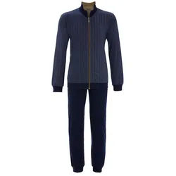 Ringella Hausanzug Herren Freizeitanzug Homewear (2 tlg) Modisches Design blau 52