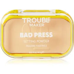 Trouble Maker Bad Press Setting Powder Fixierpuder Farbton Click Bait Light 4.5 g