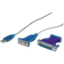 VALUE Value USB 2.0 Konverter 1.80 m USB-Adapter, 180.00 cm blau