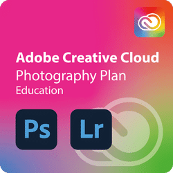 Adobe Creative Cloud Photography Plan Education