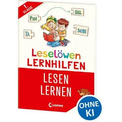 Schulbuch Leselöwen Lernhilfen - Lesen lernen - 1. Klasse Erfolgreich lesen lern Christiane Wittenburg rot