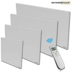 Schmidbauer Infrarotheizung Infrarotheizung 300 - 1100W Wand Decken-Halterung Thermostat