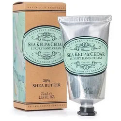 Naturally European Handcreme Sea Kelp & Cedar, 1-tlg., Luxury Handcreme mit 20% Shea Butter 75 ml