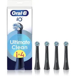 Oral-B iO Ultimate Clean Ersatzkopf für Zahnbürste Black 4 St.