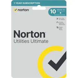 Norton Utilities Ultimate 2026, 10 Geräte - 1 Jahr, Download