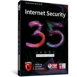 G Data Internet Security Birthday Edition, 5 Geräte 1 Jahr