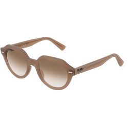 Ray-Ban RB4399 Unisex-Sonnenbrille Vollrand Panto Propionat-Gestell, Braun