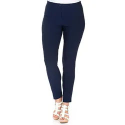 Sheego Jerseyhose Stretch-Hose knitterarm und pflegeleicht blau 24