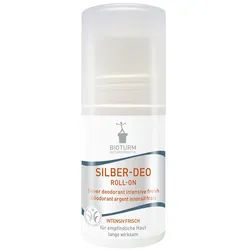 Bioturm Naturkosmetik Silber-Deo Roll-On Intensiv frisch 50 ml