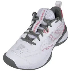 Victor Hallen-Indoorschuhe A610IVF AH weiss/grau Damen