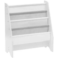 Mobili Rebecca Bücherregal Weiß 29/29/71 cm , Holzwerkstoff , 29x71x29 cm , Kinder- & Jugendzimmer, Kindermöbel, Kinderregale