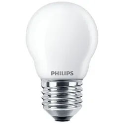 Leuchtmittel LED 4,3W Glas Tropfen (470lm) E27 - Philips