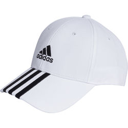 adidas Baseball-Cap 3 Streifen weiß/schwarz