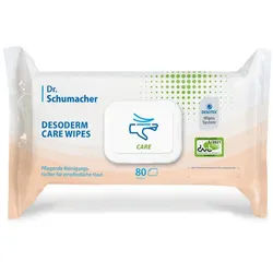 Dr. Schumacher Desoderm Care Wipes Feuchttücher Tücher 80 St