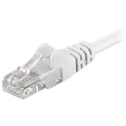 CAT 5e Netzwerkkabel, U/UTP, weiß - Länge: 0,25 m