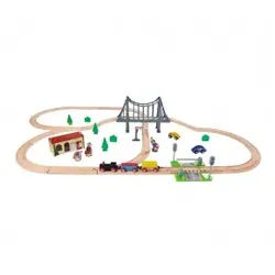 Eichhorn Bahn, Bahnset mit Brücke