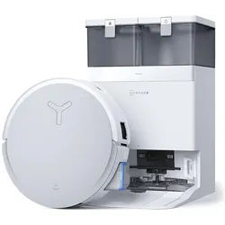 ECOVACS Nass-Trocken-Saugroboter Deebot X8 Omni, 18,000 Pa, ZeroTangle 2.0, OZMO ROLLER Instant Self-Washing Mopping Technology, TruEdge 2.0, TruEdge 3D Edge Sensor, AIVI 3D 3.0 Omni-Approach Technology weiß