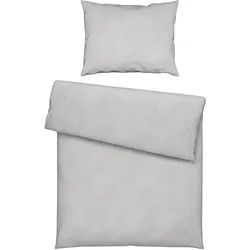Estella Bettwäsche , Ecru , Textil , Graphik , 140x200 cm , Oeko-Tex® Standard 100 , bügelfrei, atmungsaktiv, hautfreundlich, weiche und anschmiegsame Oberfläche , Heimtextilien, Bettwäsche & Leintücher, Bettwäsche, Jersey-Bettwäsche