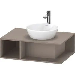 Duravit D-Neo Konsolenwaschtischunterbau wandhängend Basalt Matt 800x550x260 mm - DE495804343 DE495804343