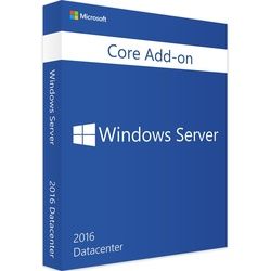 Microsoft Windows Server 2016 Datacenter, Core AddOn Zusatzlizenz