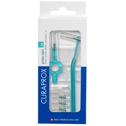 CURAPROX Interdentalbürsten Interdentalbürsten CPS prime Start Set, 5 Bürsten mit 2 Haltern blau