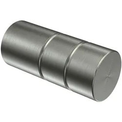 ENDSTÜCKE FÜR GARDINENSTANGEN 16 mm Ø, Caras Edelstahl-Optik, Packung 2 Stück