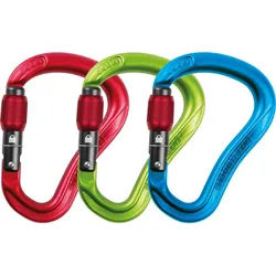 Ocun Eagle HMS Screw 3-pack red, blue, green
