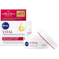 NIVEA VITAL ANTI FALTEN NÄHRENDE TAGESCREME SPF15 FÜR REIFE UND TROCKENE HAUT