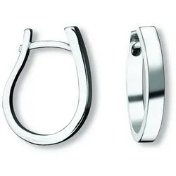ONE ELEMENT Paar Creolen Ohrringe Creolen aus 925 Silber, Zurückhaltend & edel – passt zu eleganten wie lässigen Looks silberfarben