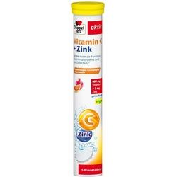 Doppelherz® aktiv Vitamin C + Zink Brausetabletten 15 St 15 St Brausetabletten