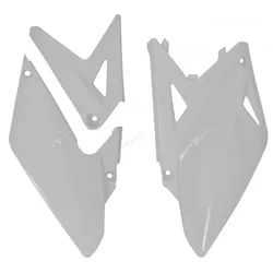 Race Tech Weiße Seitenplatten, weiss