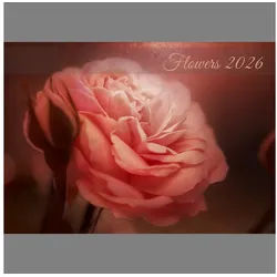raxxa Wandkalender Flowers 2026 - quer