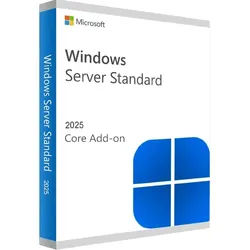 Windows Server 2025 Standard Core Add-on-Erweiterungslizenz - 2 Core