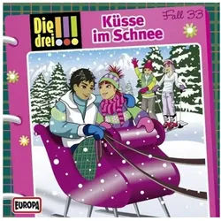 United Soft Media Hörspiel Die drei !!! 33. Küsse im Schnee (drei Ausrufezeichen)
