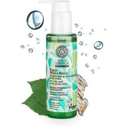 Natura Siberica Gesichtspeeling Polar White Birch. Purifying & Balancing Face Peel, 145 ml
