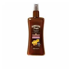 Hawaiian Tropic Sonnenschutzcreme Protective Dry Spray Oil Spf15 Medium 200ml