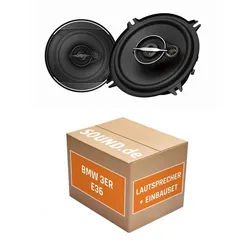 JUST SOUND best choice for caraudio Lautsprecher vorne Pioneer TS-A1371F BMW 3er E36 Touring/Kombi Auto-Lautsprecher (50 W) schwarz