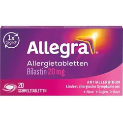 ALLEGRA Allergietabletten 20 mg Schmelztabletten 20 St.