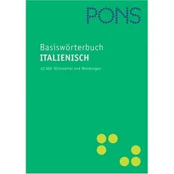 PONS Basiswörterbuch Italienisch. Italienisch-Deutsch /Deutsch-Italienisch