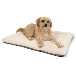 TrendPet Hundematte Hundedecke "Heaven" Beige, 100% Polyester, in 6 Größen erhältlich 60 cm x 45 cm