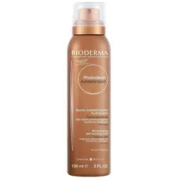 Bioderma Body-Bronzer Photoderm Selbstbräunungsspray - Bräune & Feuchtigkeit zugleich, 1-tlg., Einzelprodukt, 150 ml, Pumpflasche, Duftend, Bräunungsspray, Selbstbräunend, hypoallergen, sofortiges Trocknen, parfümierte Textur