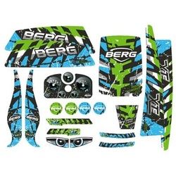 BERG Ersatzteil XL Rahmen - Aufkleber-Set X-ite