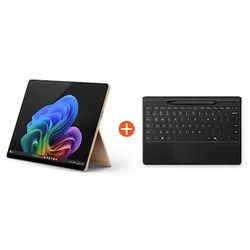 Microsoft Surface Pro (11. Generation) 13" OLED 2in1 Dune Snapdragon® X Elite 16GB RAM 1TB SSD Win11 ZIB-00043 inkl. Black Flex Keyboard Pen