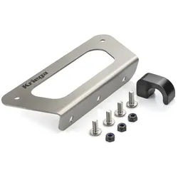 Kriega OS Yamaha Tenere 700 Halteplatten Adapter, grau-silber für Männer