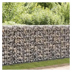 vidaXL Gabionenzaun, Gabionen-Spiralen 24 Stk. Verzinkter Stahl 100 cm