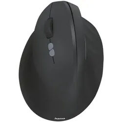 Hama Ergonomische Maus »EWM-600L« schwarz, 8.6x7.1x11.5 cm