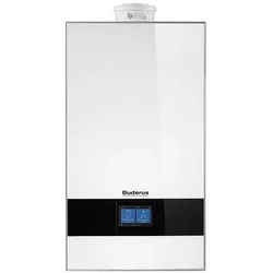 Buderus Gas-Brennwert-Kombitherme Logamax plus GB182i.2 K weiß - 35 kW - 7736902128
