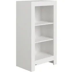 Paidi Regal , Weiß , Holzwerkstoff , 2 Fächer , 63.1x114.7x39.3 cm , Beimöbel erhältlich, stehend , Wohnzimmer, Regale, Bücherregale